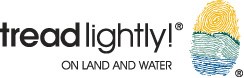 Tread lightly on land and water logo