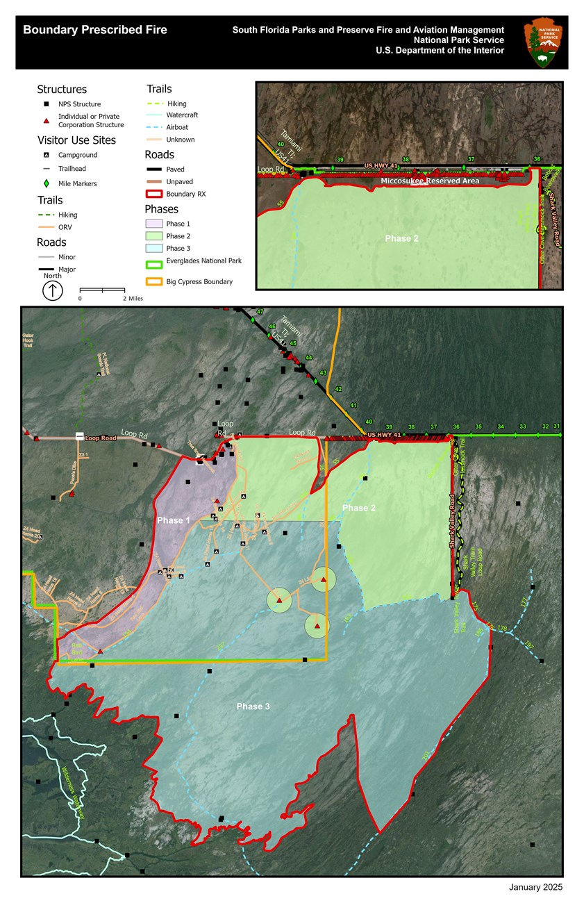 Map showing Boundary Prescribed Fire burn plan Map showing Boundary Prescribed Fire burn plan
