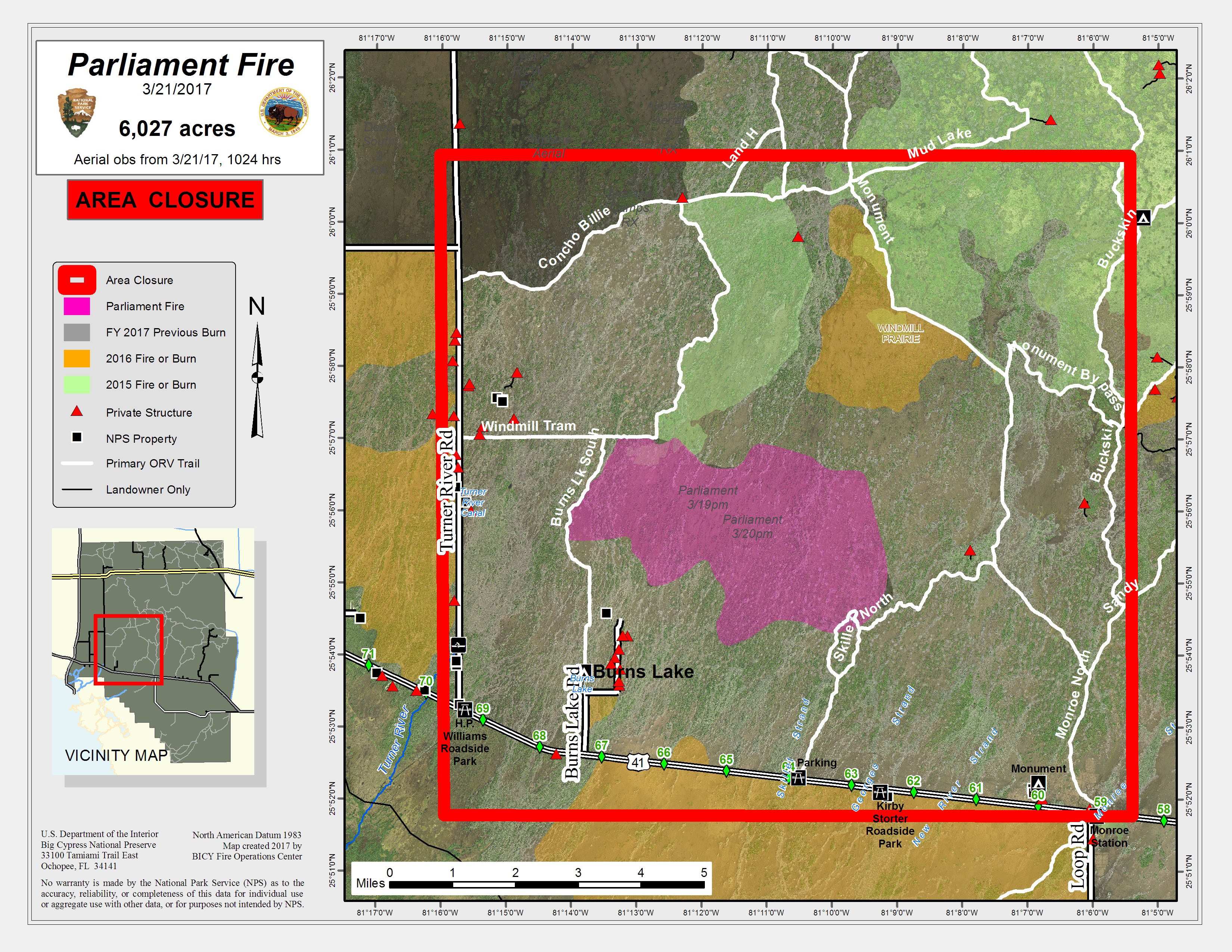 Parliament Fire Area Closure II Parliament Fire Area Closure II