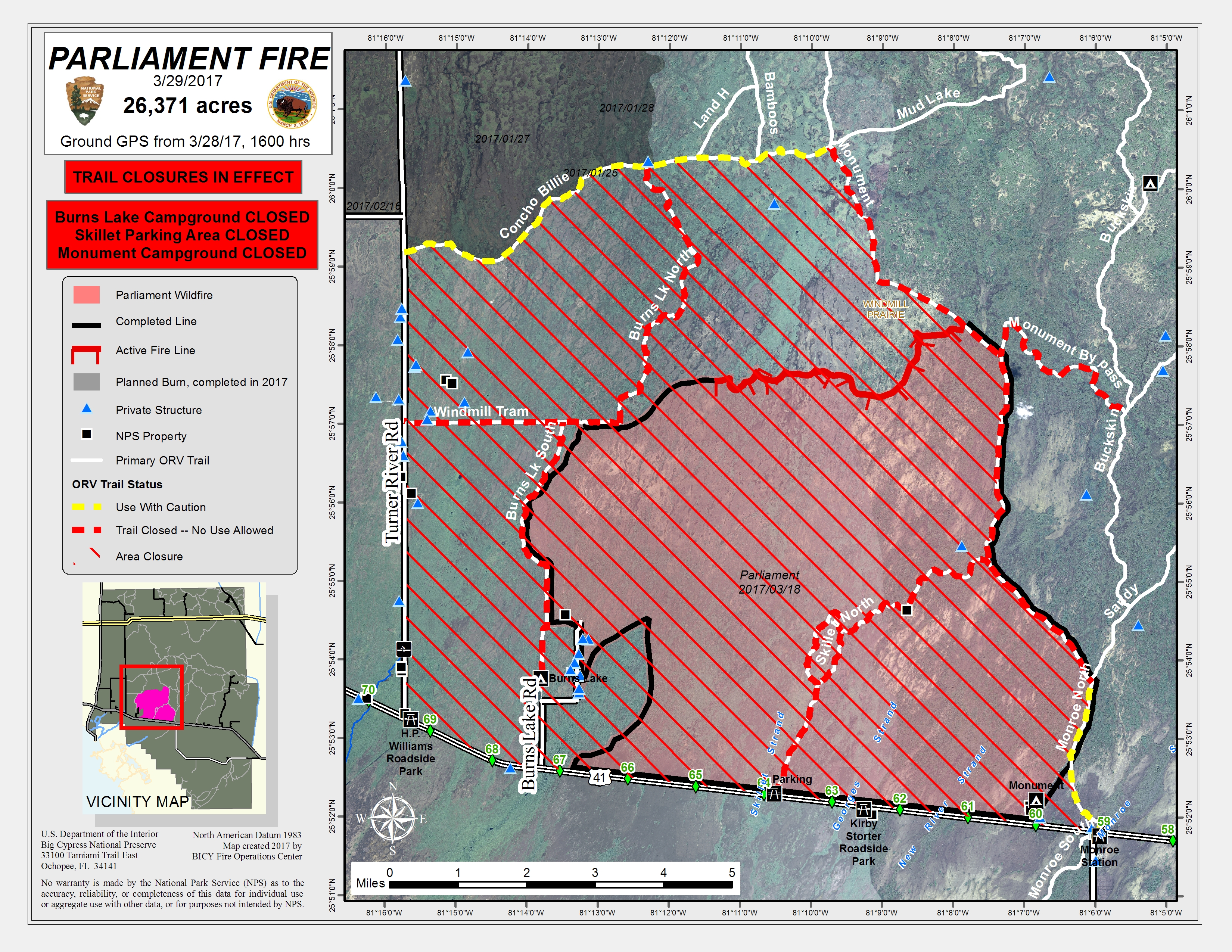 Parliament Fire 75% Contained map of parliament fire