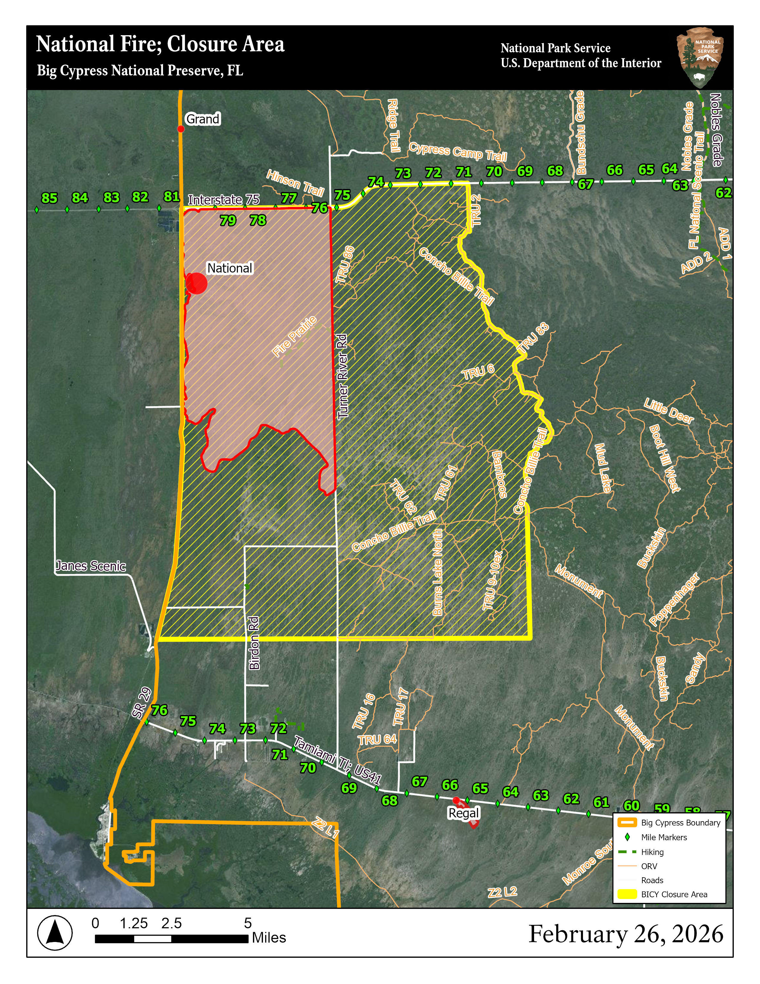 National Fire Information Map 02/26