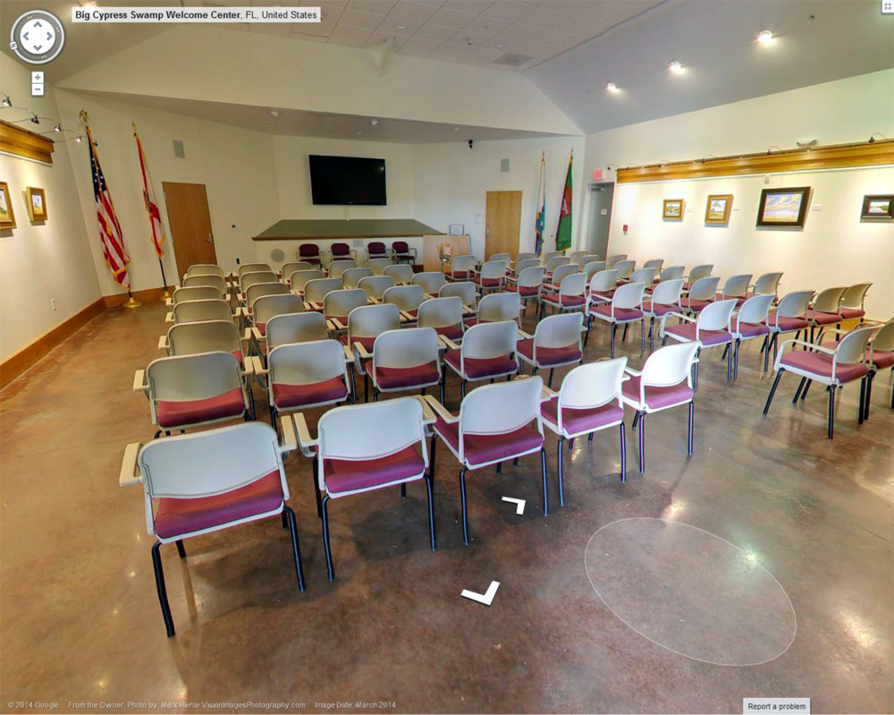 Nathaniel P. Reed Visitor Center Auditorium Big Cypress National