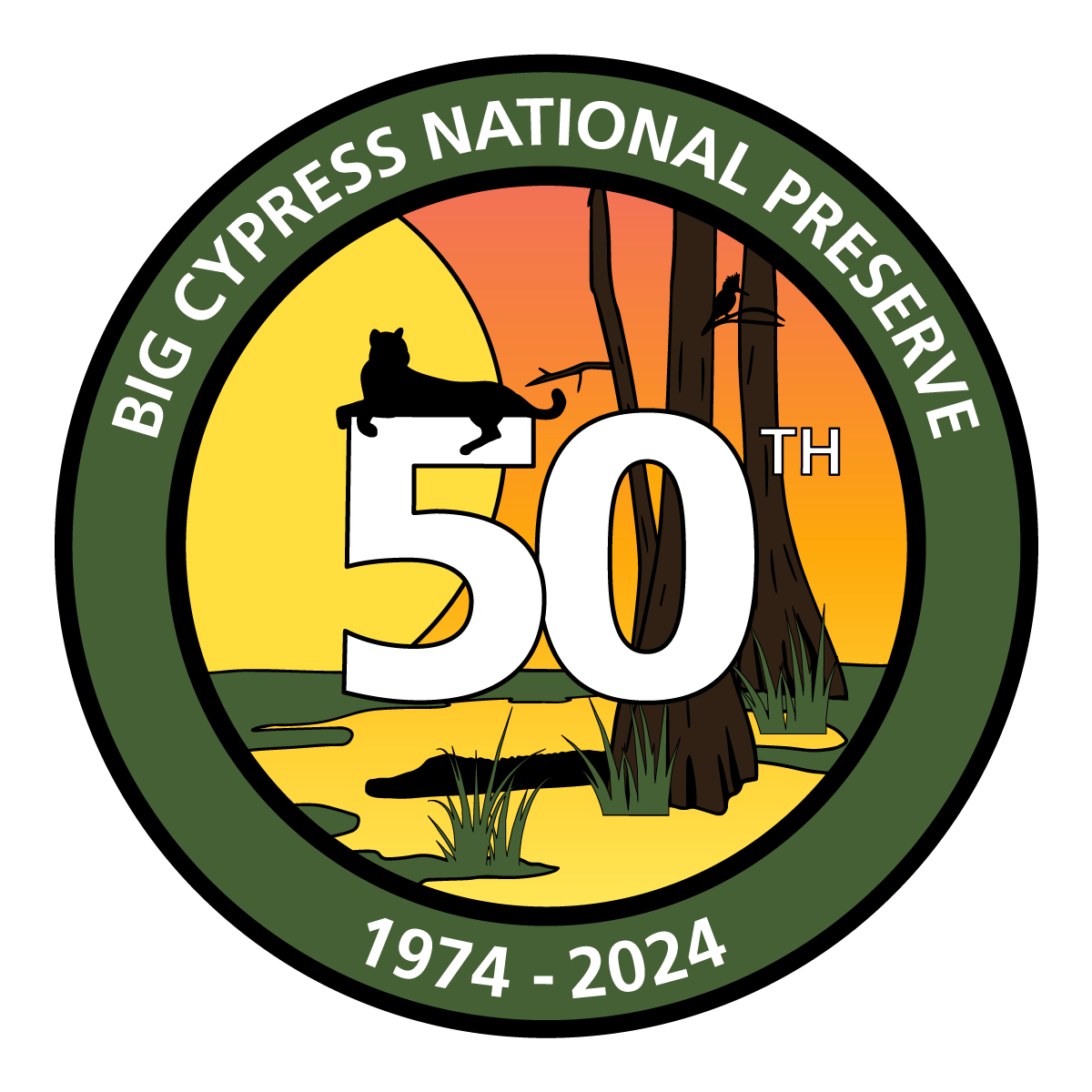 50th Logo courtesy of the Florida National Parks Association