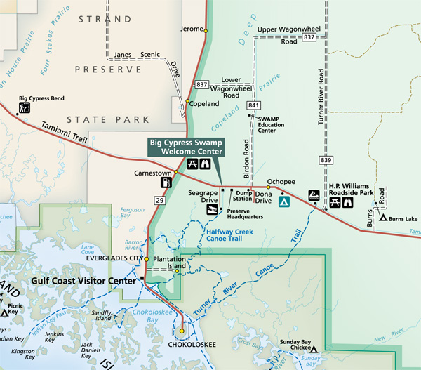 Big Cypress Line Map Insulated Water Bottle - Florida National Parks  Association