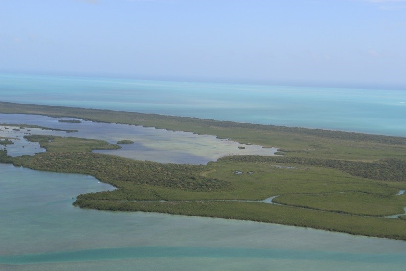 Jones Lagoon aerial Jones Lagoon aerial