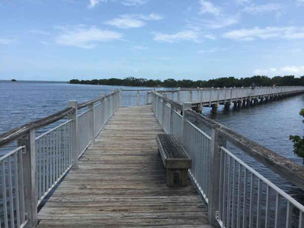 Convoy Point Jetty Trail bridge, one component to be renovated