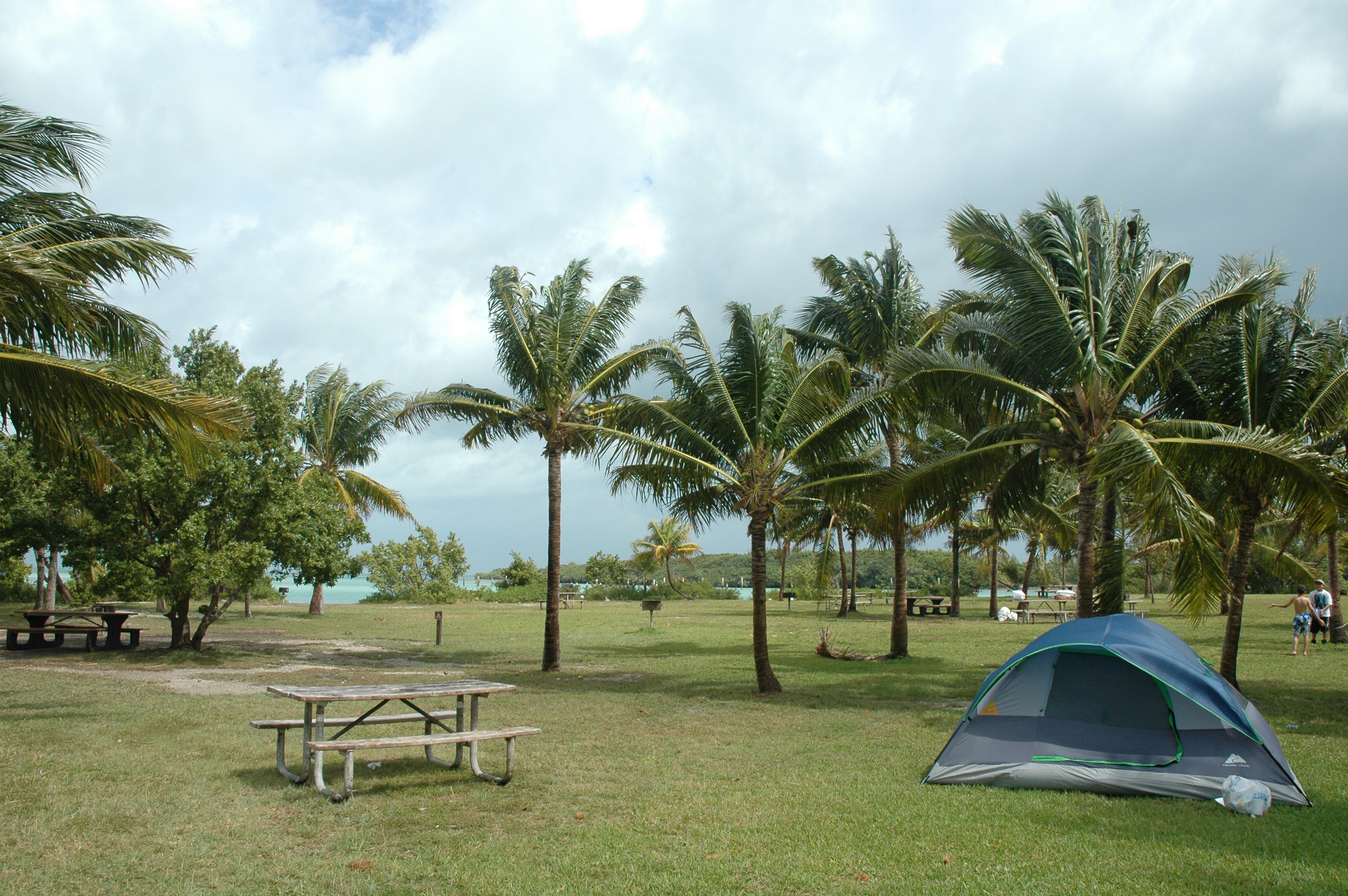 Campground at Boca Chita Key