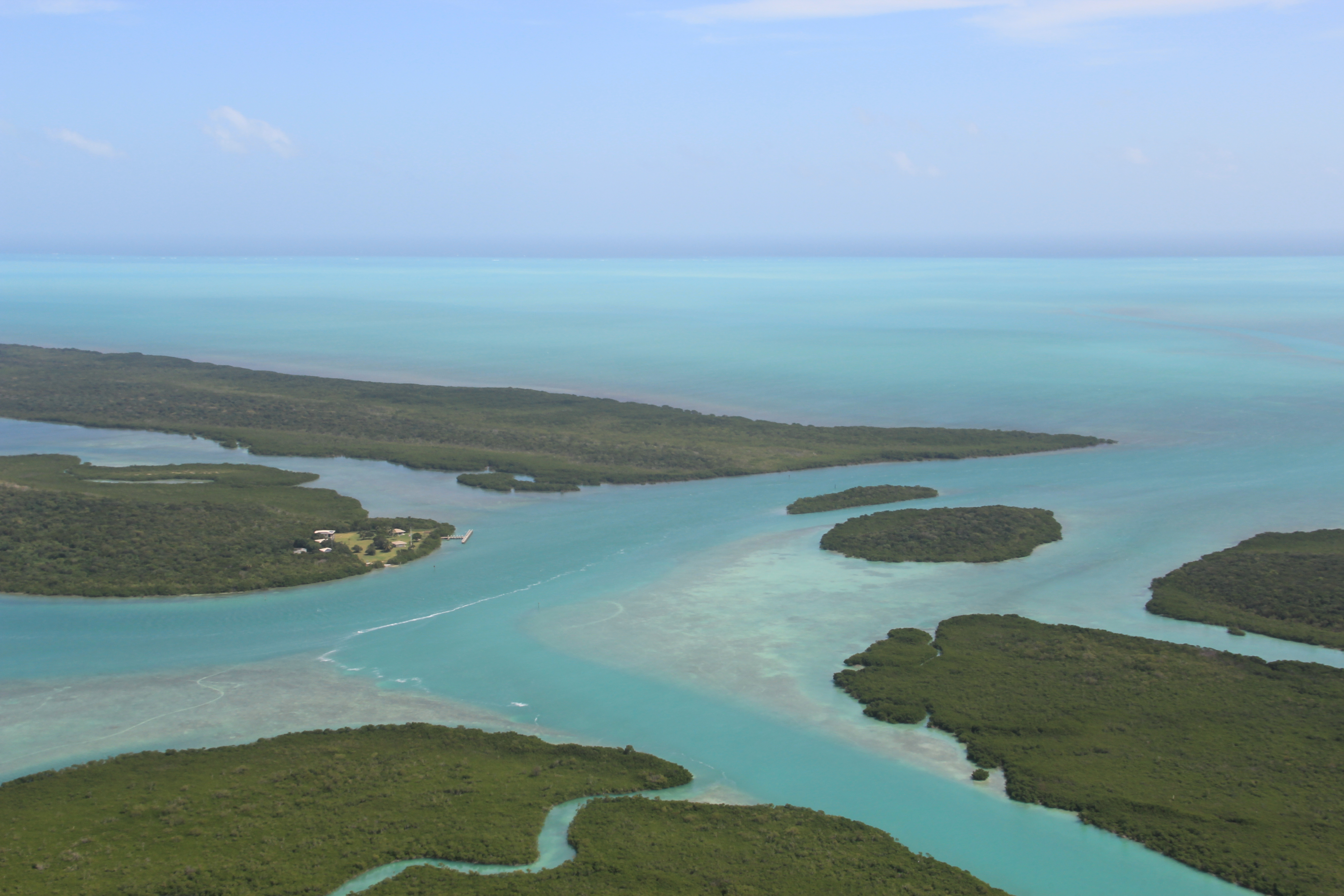 Adams Key aerial view