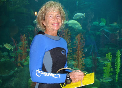 Lillian Kenney, REEF volunteer