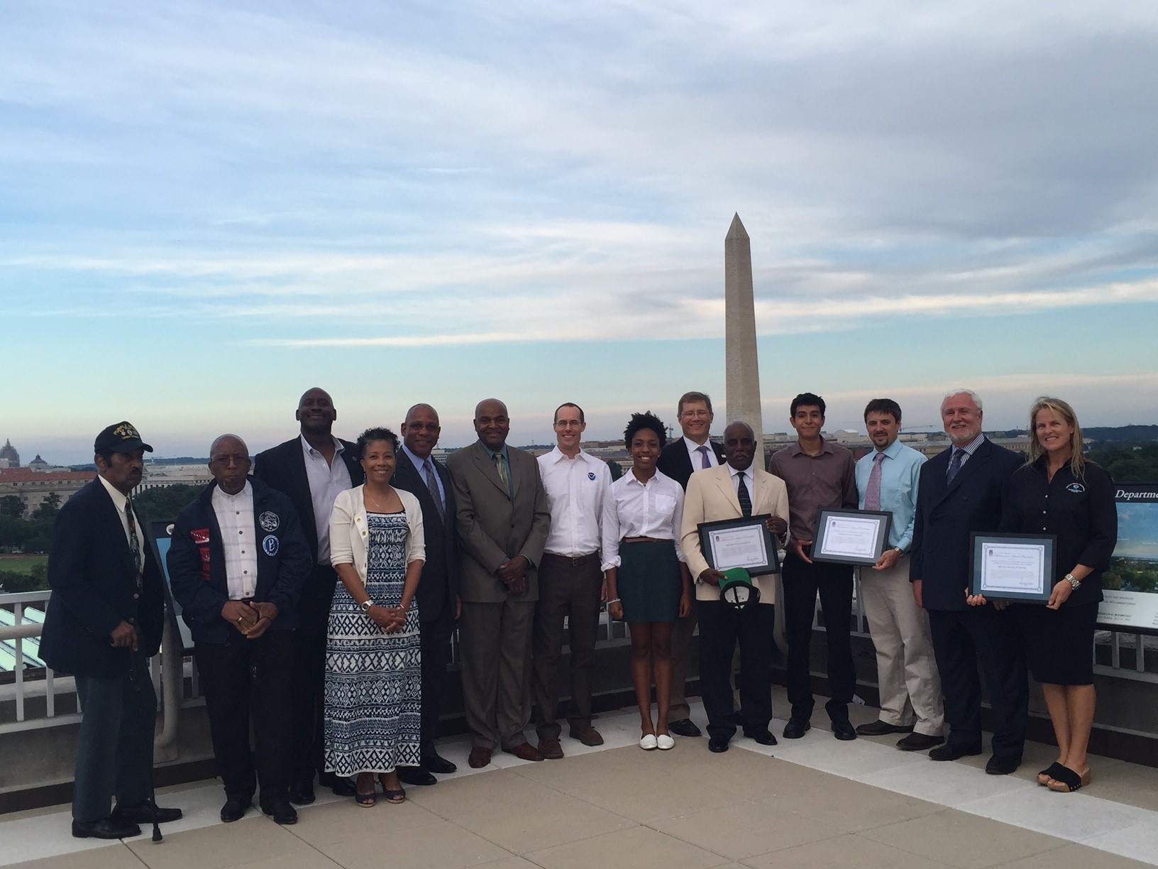 Representatives from Biscayne National Park, Diving With a Purpose, the National Association of Black Scuba Divers, and the National Oceanic and Atmospheric Administration.