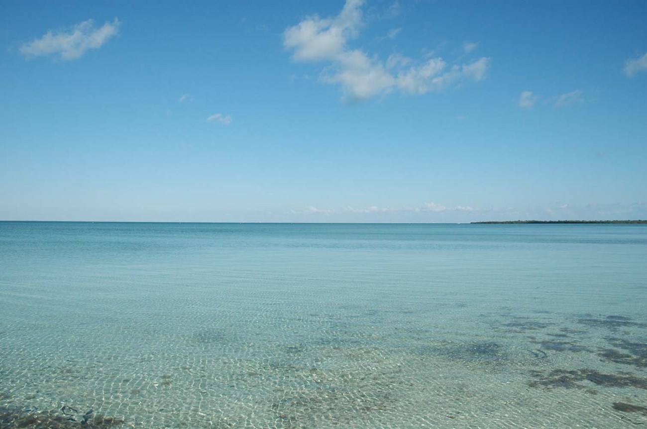 View from Elliott Key looking northwest.