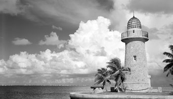 Boca Chita Lighthouse by Marilyn Brown