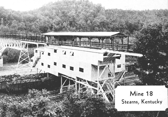 Tipple bridge over the Big South Fork at Blue Heron