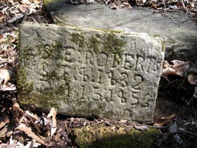 Sue Roberts cemetery stone
