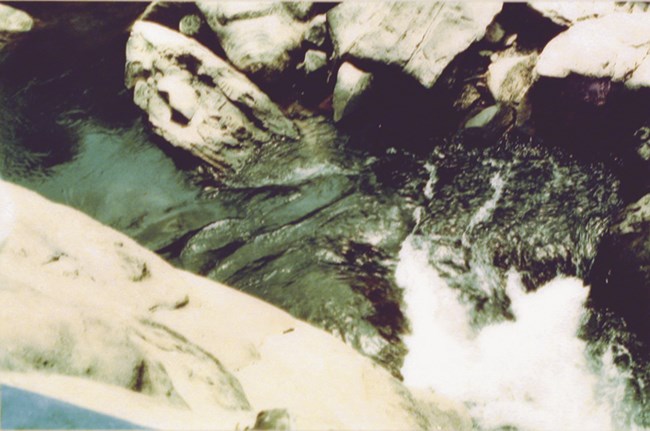 view of Devil's Jump rapid view of Devil's Jump rapid