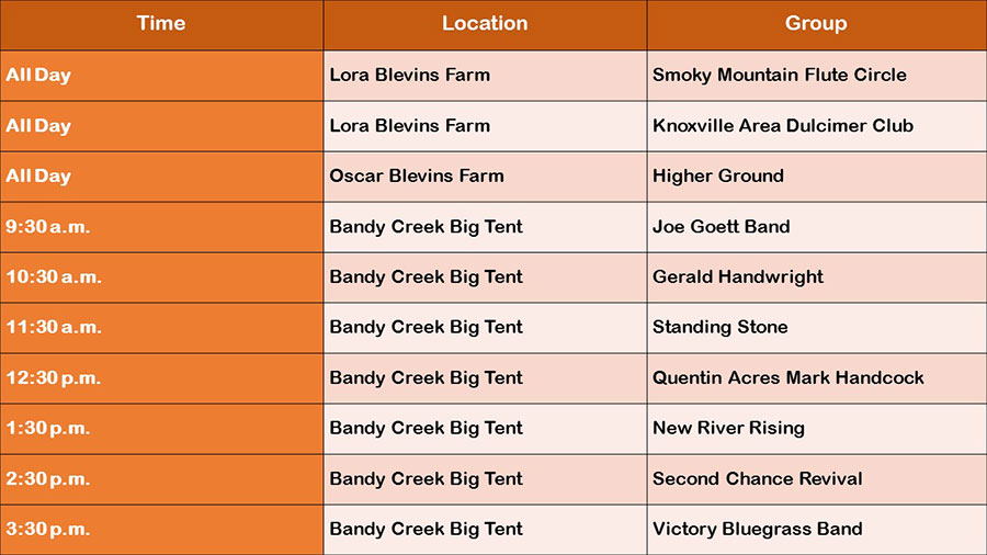 2019-Spring-Planting-Music-Lineup 2019 Spring Planting Music Lineup