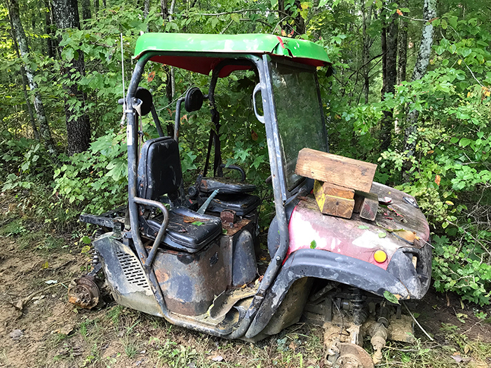 Illegally Dumped Vehicle Illegally Dumped Vehicle