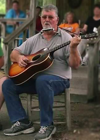 gentleman playing instrument