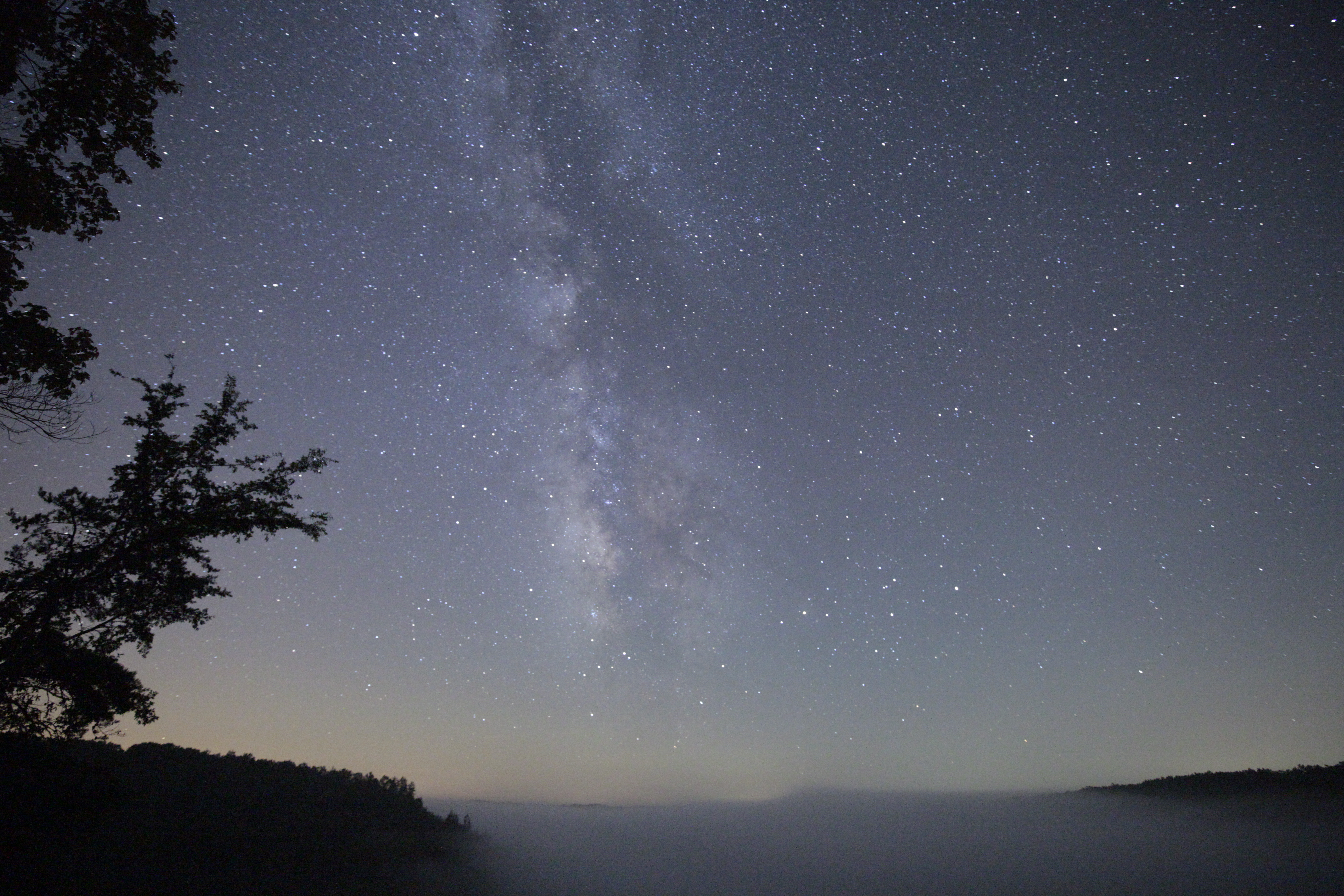 Night sky of the milky way