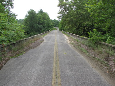 Old Brewster Bridge topside