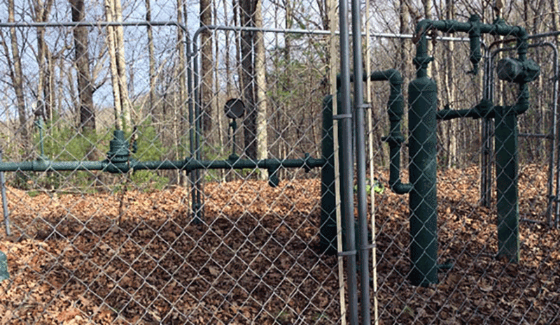 Abandoned Well Site Abandoned Well Site