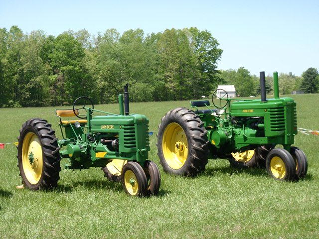 Spring Planting Tractors