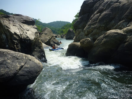 kayaking Devils Jump