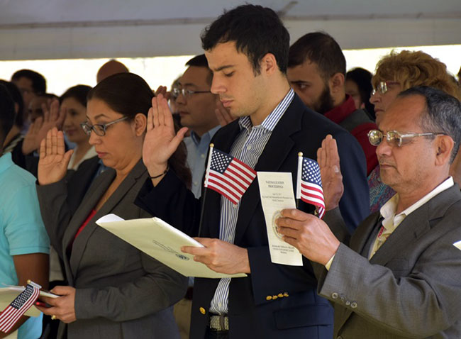 naturalization ceremony