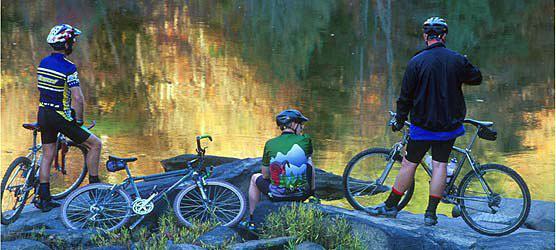 Mountain Bikers in BSF