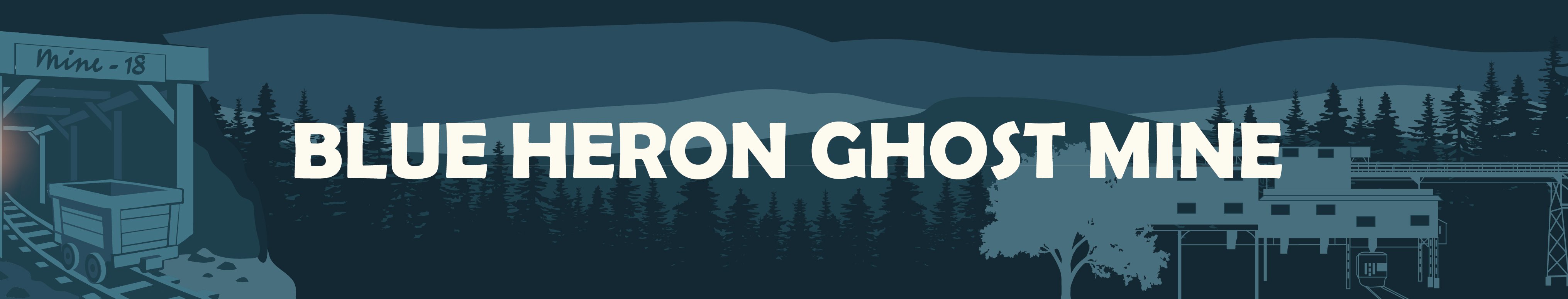 Event illustration of mining equipment.