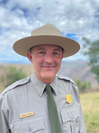 NPS Photo: Photo of Tobin Roop in park service uniform