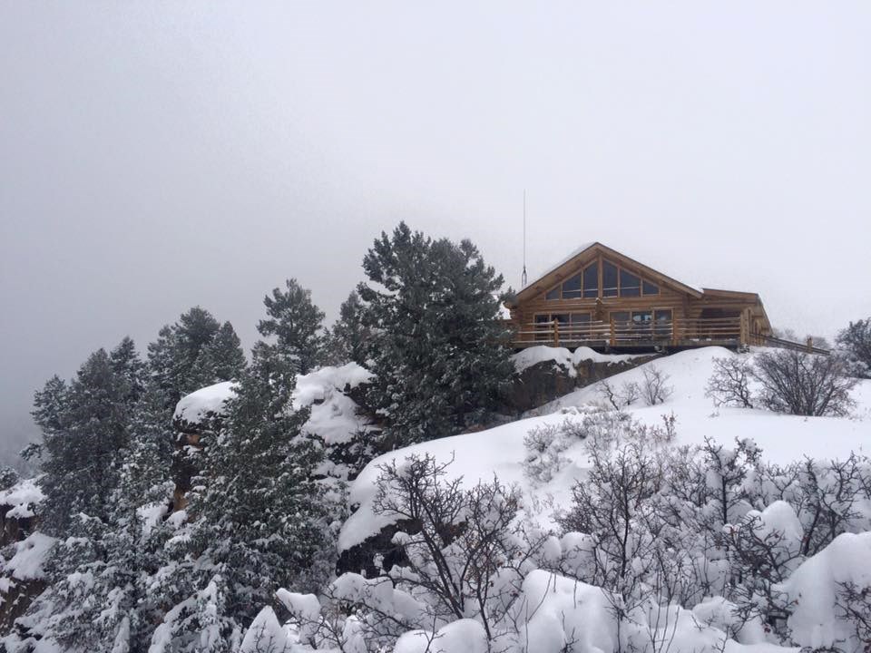 Winter at the South Rim Visitor Center Winter at the South Rim Visitor Center