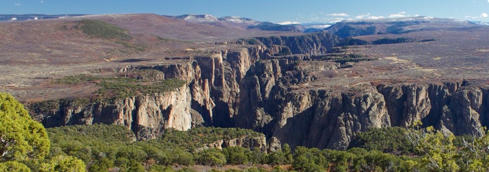 Black Canyon seen from Green Mountain.