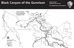 BLCA Wilderness Route Location Map