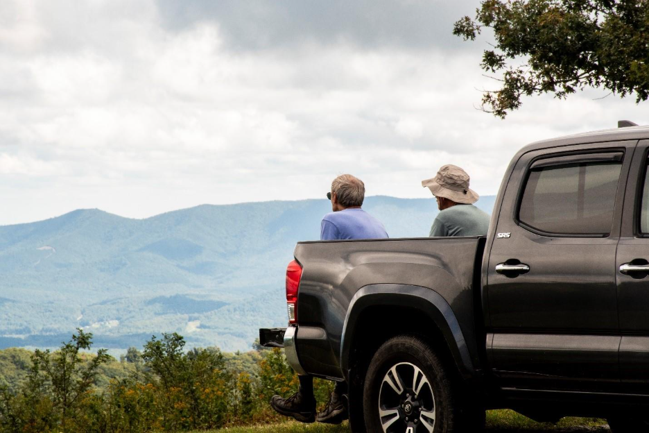 Visitors Enjoying View