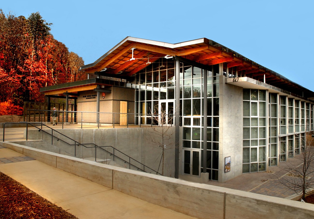 Blue Ridge Parkway Visitor Center near Asheville, NC