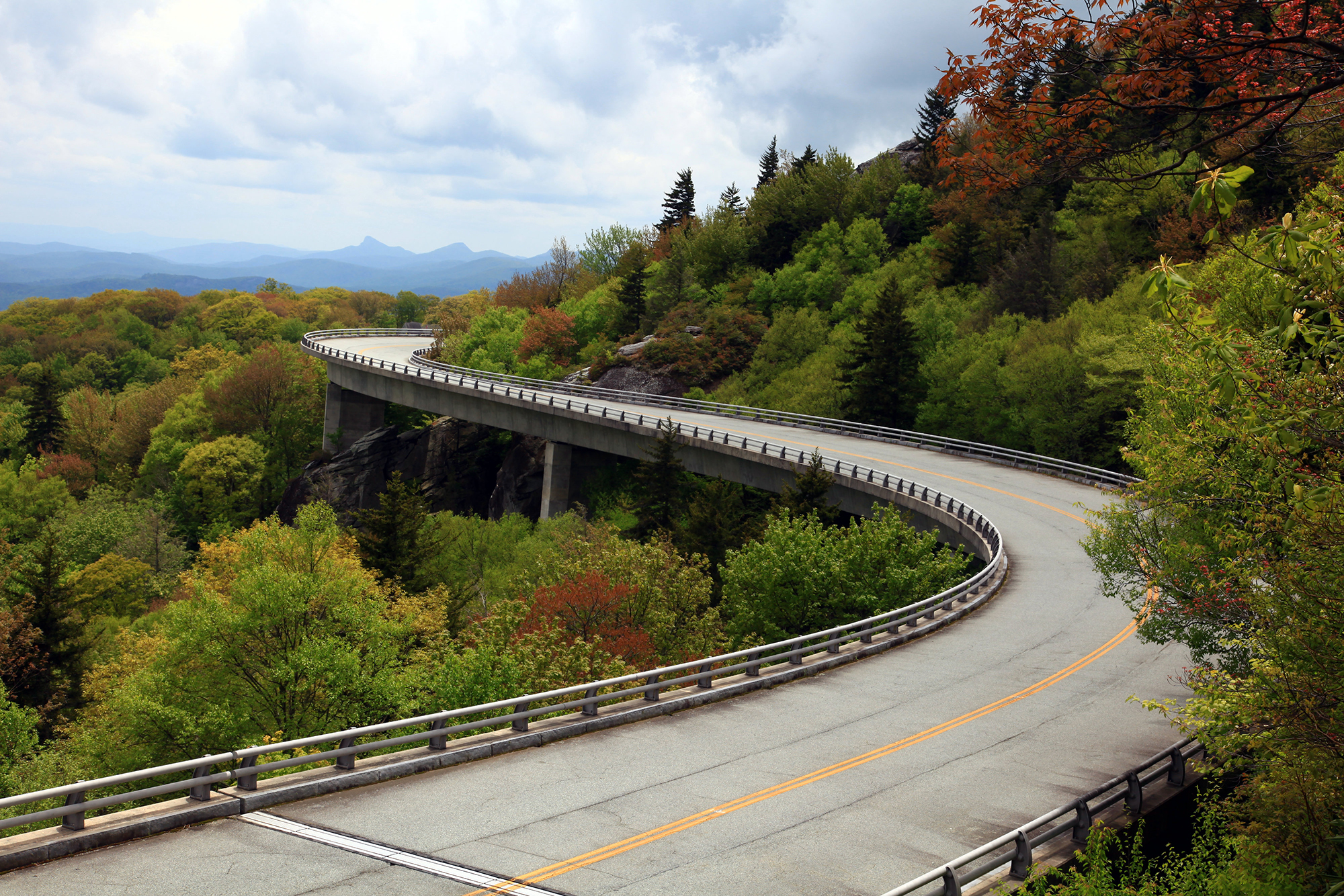What is the Blue Ridge Parkway viaduct?