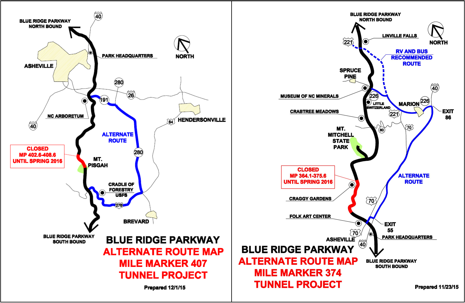 Maps Blue Ridge Parkway U S - Winter2016 Tunnel Project Alt Maps Jpg 