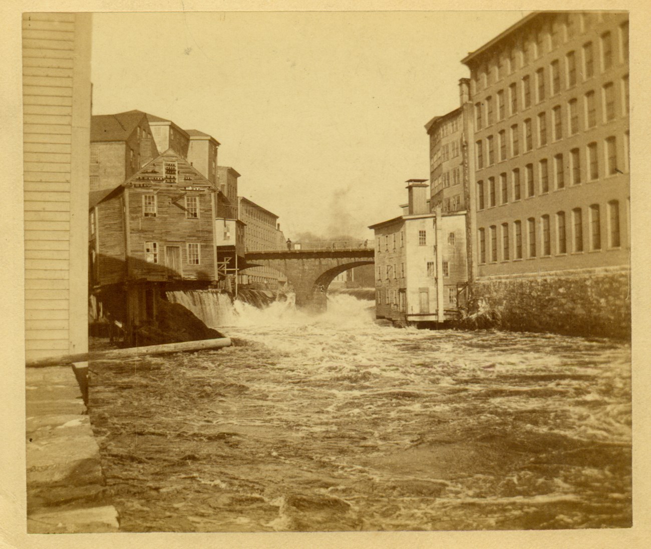 Pawtucket Bridge and Falls