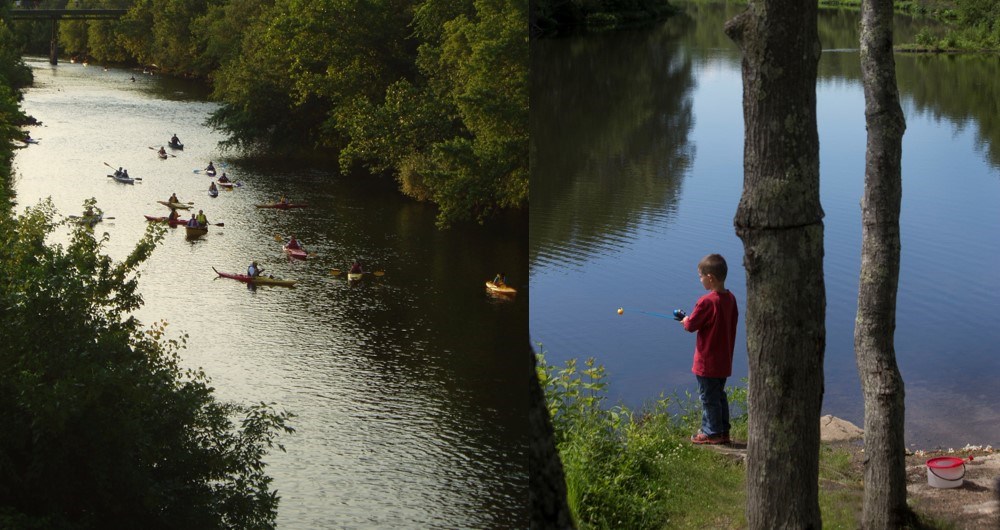 Fishing and Boating on the Blackstone