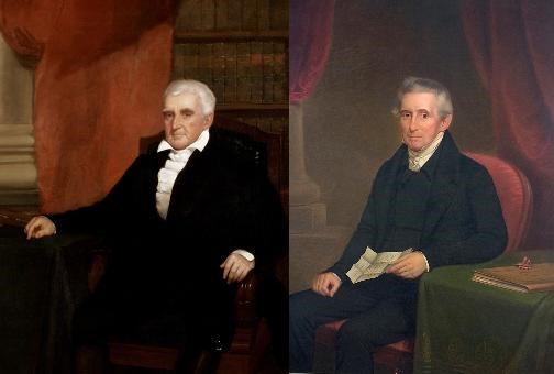 Portraits of Nicholas Brown Jr. and Thomas P. Ives