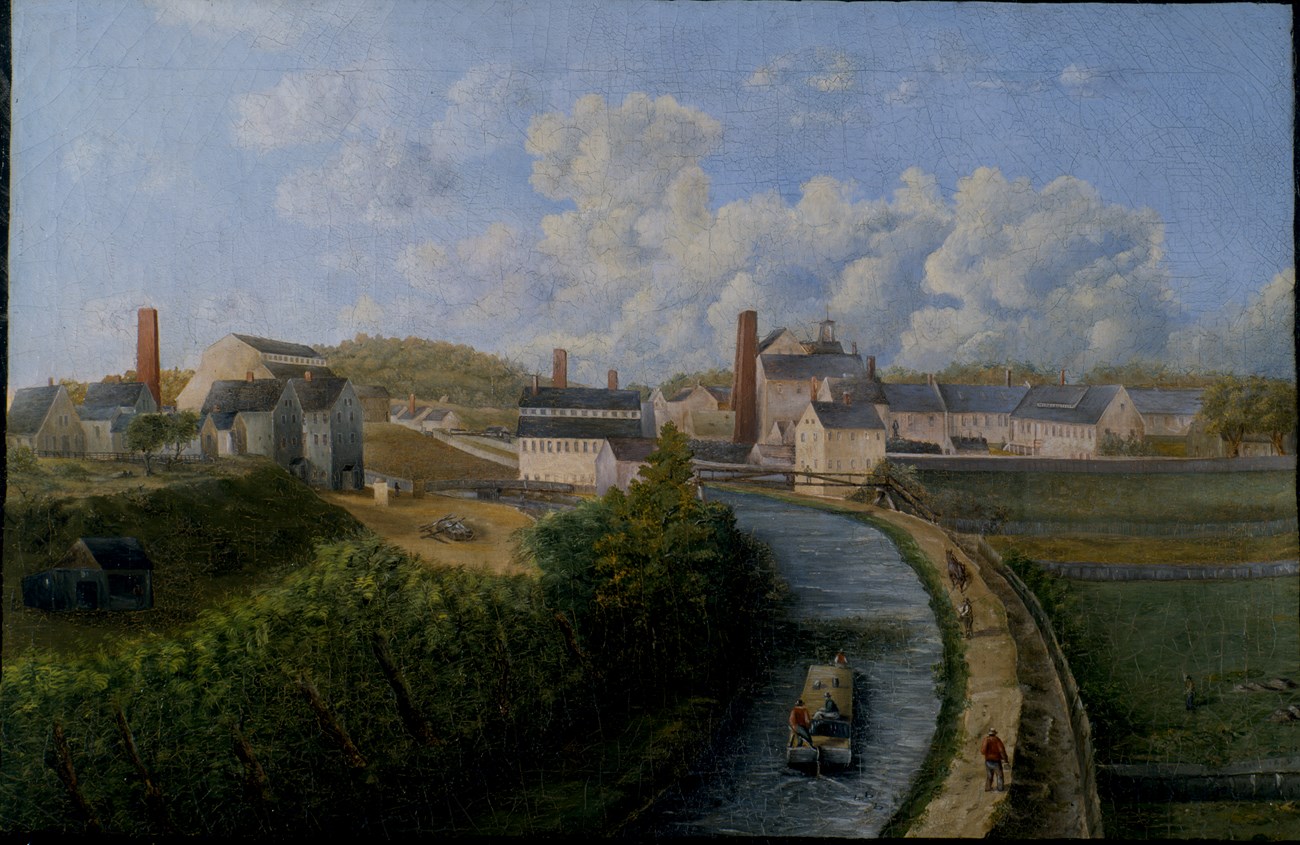 Blackstone Canal Painting