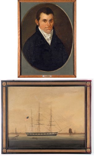 Captain Wilber Kelly and the ship Ann & Hope