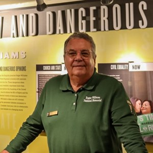 Volunteer John Spagnolo