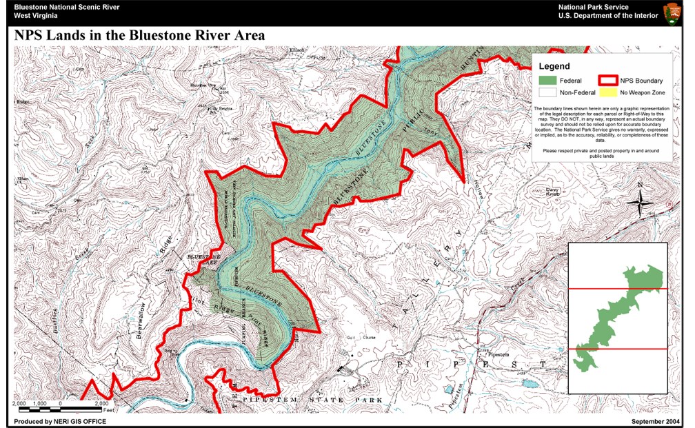 Bluestone National Scenic River South