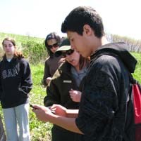 Volunteers learn what to look for and how to record observations.