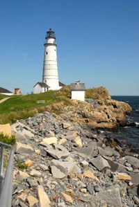 Boston Light on Little Brewster Island