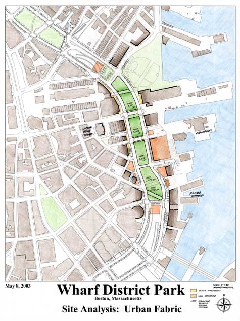 Parcel 14 Context, Rose Kennedy Greenway