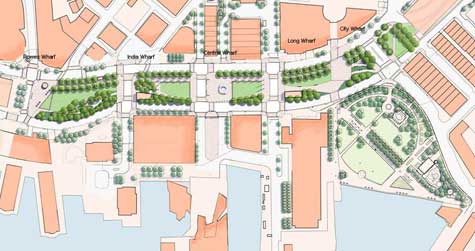 Wharf District, Rose Kennedy Greenway