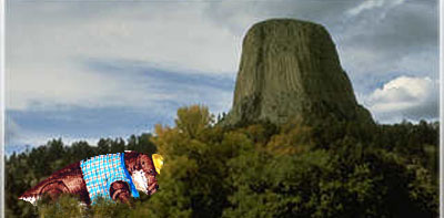 Lyle at Devils Tower National Monument